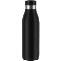 Emsa Isolierflasche Trinkflasche Bludrop, Edelstahl, Quick-Press Deckel, 360° Trinkgenuss, 12h warm/24h kühl