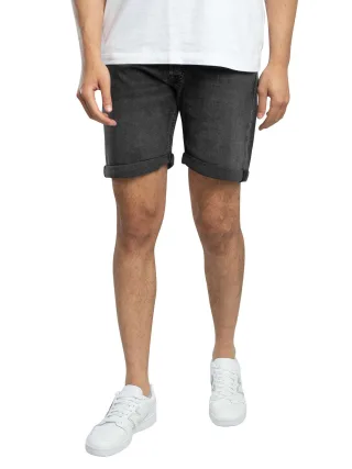 Jack & Jones Rick Original Jeansshorts, Schwarz