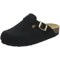 AFS-Schuhe 290097 Clogs Pantolette für Damen aus Leder mit Fußbett, Hausschuhe Made in Germany