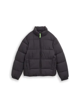 tom tailor kids - Puffer-Jacke mit Stehkragen coal grey - Gr. - 140