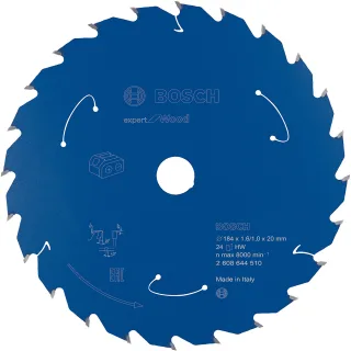 Bosch Akku-Kreissägeblatt Expert for Wood ø 184 mm - 2608644510