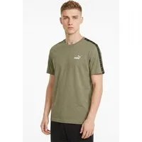 PUMA T-Shirt ESS TAPE TEE sportlicher Stil, Kurzarm, aus Baumwolle