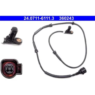 ATE Raddrehzahlsensor hinten Ford Seat VW Sharan 24.0711-6111.3