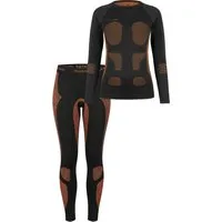 normani Sportanzug Damen Sport-Funktionsunterwäsche Set Hemd + Hose, Damen Skiunterwäsche Funktionsunterwäsche