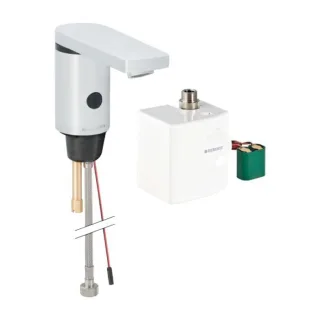 Geberit Typ 186 Infrarot-Waschtischarmatur 116336211 Generator, ohne Mischer, hochglanz-verchromt