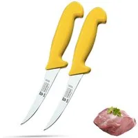 SMI Ausbeinmesser 2-tlg 5 Zoll Ausbeinmesser Solingen Metzgermesser Fleischmesser