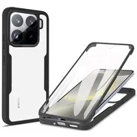 betterfon Handyhülle für Xiaomi 15 2-teiliges 360° TPU Schutzcase, Vollschutz Case mit integriertem Displayschutz und klarer Sicht