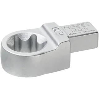 HAZET Einsteck TORX Ringschlüssel Einsteck-Vierkant 9 x 12 mm - 6609C-E20