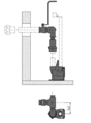 Jung Pumpen S-Zubehör Armaturen Dn50 Us JP48925