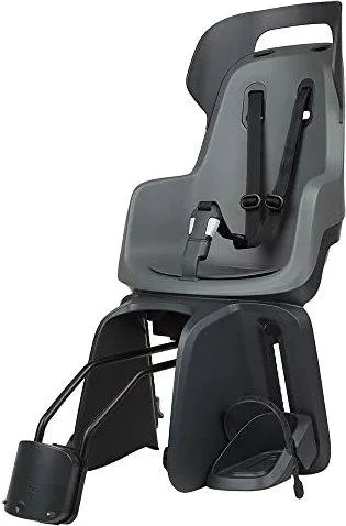 Bobike GO Maxi 1P Reclining Fahrradkindersitz Rahmenmontage 20° Neigefunktion macaron grey