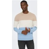 ONLY & SONS Rundhalspullover ONSREX LIFE REG 12 CREW KNIT