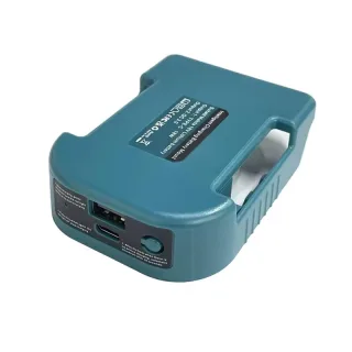1pc For Makita 18V With USB With Type-C Battery Holder For Makita 18V Battery BL1840 BL1850 BL1860 Charger Adapter Fast