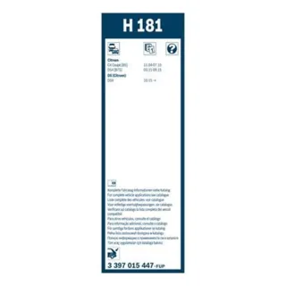 Bosch Wischblatt Citroen C4 Ds4 DS Ds
