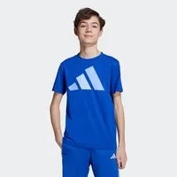 adidas Sportswear T-Shirt J BL TEE 160 für Kinder und Teens, mit Rundhalsausschnitt, aus 100 % Baumwolle