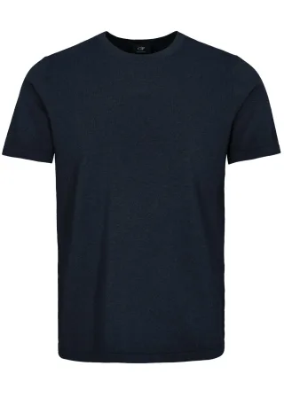 COMMANDER Finest Clothing - Rdh.-Pullover, 1/2 Arm dark navy mel. - Gr. - S