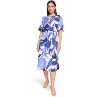 Betty Barclay Sommerkleid Damen mit Rundhalsausschnitt