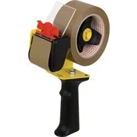 tesa Klebeband tesa Packband-Abroller Schwarz, Gelb Rollenbreite (max): 50 mm Rolle (56406-00-01)