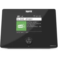 IMPERIAL DABMANI420BK Radio (Internet Radio, Bluetooth, DAB+/FM and Internet radio, flexible Nutzung für Zuhause)