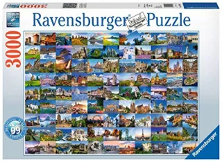 Ravensburger 17080 - 99 Beautiful Places in Europe (3.000 Teile)