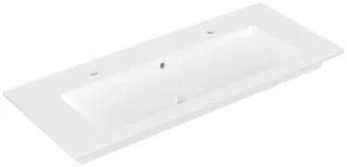 Villeroy & Boch Schrankwaschtisch Venticello, 4104CKR1, B:1200, T:500mm, Weiß Alpin CeramicPlus 4104CKR1