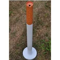 BURI Aschenbecher Standaschenbecher mit Standfuß Höhe: 72 cm