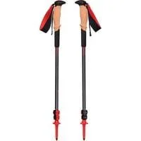 Trekkingstöcke Pursuit Shock S/M, Fitnessgerät grau/rot, 1 Paar, 110-125 cm