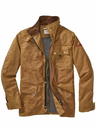Peregrine Herren Wax-Fieldjacket Bexley SE Beige Obermaterial und Futter: 100 % Baumwolle