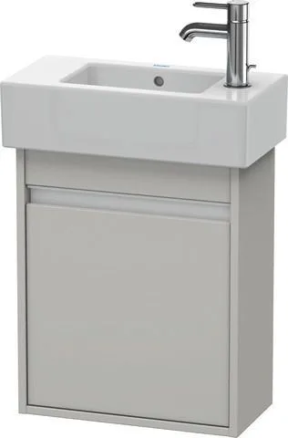 Duravit Ketho Waschtischunterbau wandhängend Betongrau Matt 450x225x550 mm - KT6629L0707 KT6629L0707