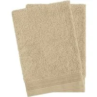 HAMMETEX Waschlappen 2er-Set Waschlappen 15x22 cm, 100% Baumwolle, weich und saugfähig, (Set, 2-St)