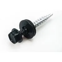 BRAVO Blechschraube 50 St. selbstbohrende Schrauben RAL 7016 Anthrazitgrau 4,8x35 mm, (50 St)
