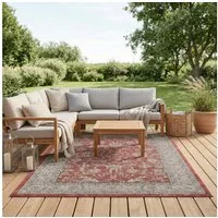 Pergamon Outdoorteppich Indoor Outdoor Teppich Lagos Vintage, Rechteckig, Höhe: 4 mm