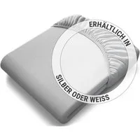 bett1.de Spannbettlaken BODYGUARD Jersey-Bettlaken, Gummizug: rundum, robust, waschbar bei 60 °C