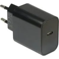 Ladegerät PD-2020, USB-C Charger schwarz, ohne Kabel, PD 20 Watt, Quick-Charge 3.0