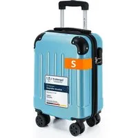 YONSLY Hartschalen-Trolley Hartschalen-Reisekoffer Trolley Rollkoffer in S/M/L/XL Größen, 4 Rollen, mit 360°-Lenkrollen, Zahlenschloss und mehrstufigem Teleskopgriff