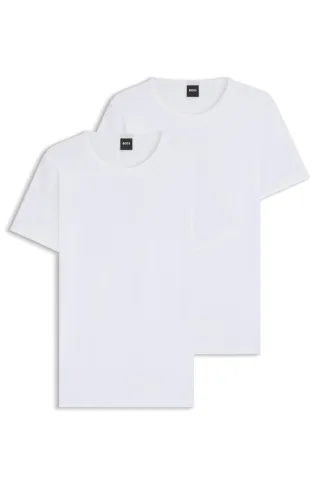 BOSS Menswear Black - TShirtRN 2P Modern White - Gr. - S