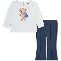 Levi's® Kids Langarmshirt & Hose LVG LS LIV GFX TOP & KNIT BOTT (Set, 2-tlg)