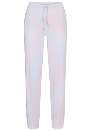 LASCANA - Vivance Dreams VD Long Pants blue stripe - Gr. - 34