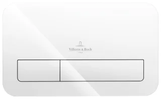 Villeroy & Boch Betätigungsplatte ViConnect, 269x161x13mm Glass, Glossy White 922400RE