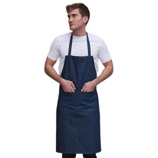 Link Kitchen Wear - "Hobby" Schürze, Denim (Jeansblau)