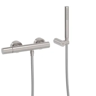 Tres Einhebel Brausemischer Anti Kalk Handbrause Einstellbarer Brausehalter , 26116701AC 26116701AC