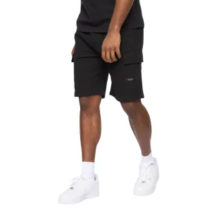 Crosshatch - "Utilate" Cargo-Shorts für Herren (Schwarz)