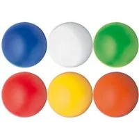 Macma Physioball 6x Anti-Stressball / Wutball / Knautschball / 6 verschiedene Farben