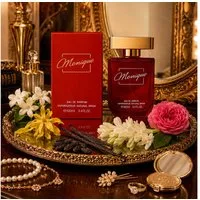 Fine Perfumery London Eau de Parfum Monique For Her Damenduft Blumig Vanillig 100 ml, Hergestellt in Spain, Damenduft