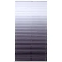 Liedeco Plissee Farbverlauf, Lichtschutz, ohne Bohren, verspannt, Klemmfix