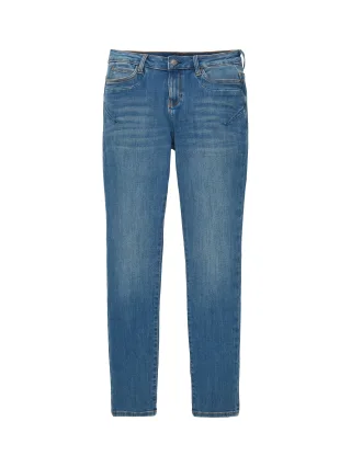Tom Tailor - TTTAPERED Jeans used mid stone blue denim - Gr. - 30