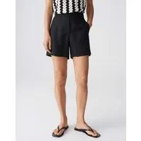 OPUS Shorts Melane oasis aus Webware mit Leinenstruktur Mit Eingrifftaschen für praktische Alltagslooks