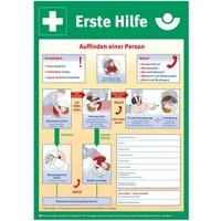WM-Teamsport Erste-Hilfe-Koffer Aushang "Erste Hilfe" BGI/GUV neue Fassung (Format: 29cm x 41cm)
