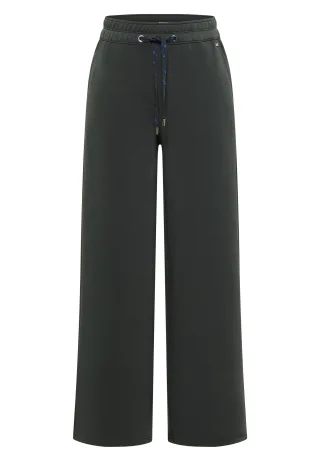 CECIL - Wide Leg Hose in Silk-Touch-Qualität faded olive - Gr. - 30