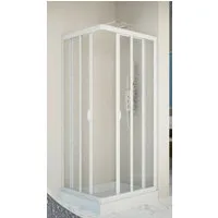 Forte Italy Eckdusche Vela, BxT: 80x80 cm, Acrylglas, variabler Verstellbereich, Höhe 190 cm