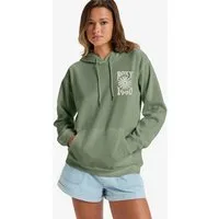 Roxy Kapuzensweatshirt SURF STOKED HOODIE TERRY VINT Langarm-Design, aus Baumwolle und Polyester, sportlicher Schnitt
